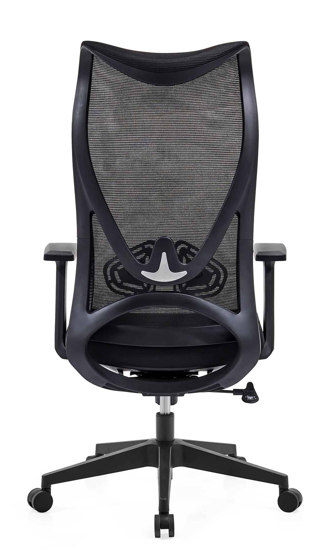 커브 블랙 매쉬의자(대)