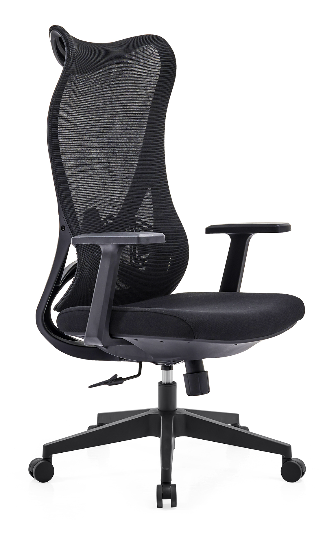 커브 블랙 매쉬의자(대)