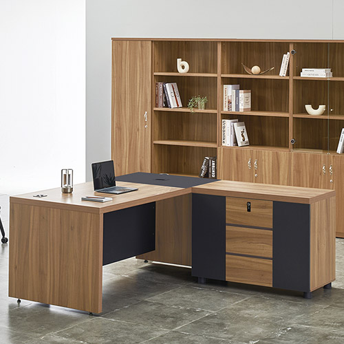 BT-2000 보테가 로즈오크 중역용책상 (단독형)