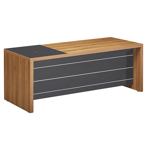 BT-2000 보테가 로즈오크 중역용책상 (단독형)