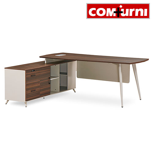 COM-430 펀치 트위스트 중역용책상