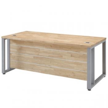 UFS-702 P 미르 중역용 책상(30T 멀바우, 고무나무 집성원목)