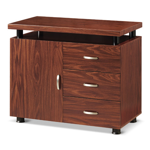 IN-9002 우드락 중역용책상 (유리포함)