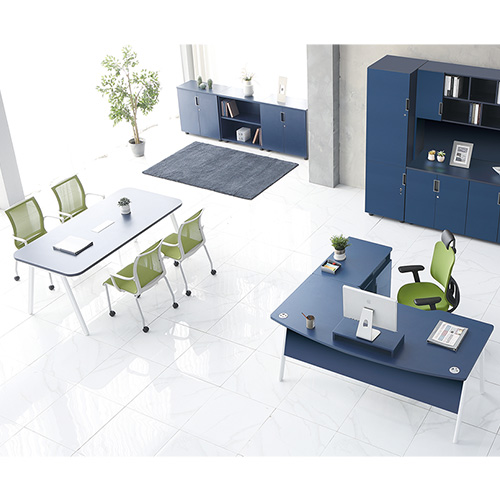 에이라인 팀장용책상(목재가림판)