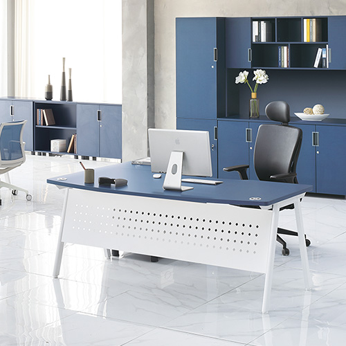 DHF-511A 에이라인 팀장용책상(타공가림판)