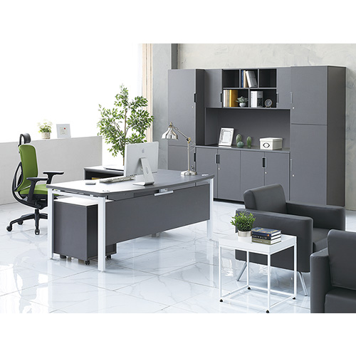 DHF-500B 피디에프 P-DF 팀장용책상(목재가림판)