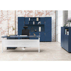 DHF-501A 피디에프 P-DF 팀장용책상(타공가림판)