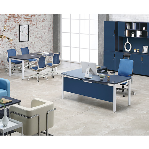 DHF-500A  피디에프 P-DF 팀장용책상(목재가림판)