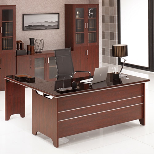 유랭크 중역용책상 (투명유리포함)