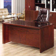 in-1020 우드락 중역용책상(브론즈유리포함)