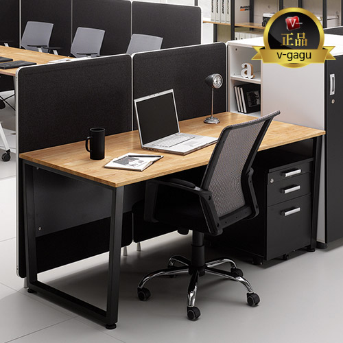 시그니처 원목책상(18T고무나무집성목/가림판포함)