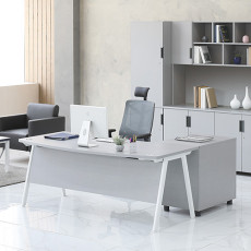 에이라인 팀장용책상(목재가림판)