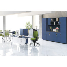 에이라인 팀장용책상(타공가림판)