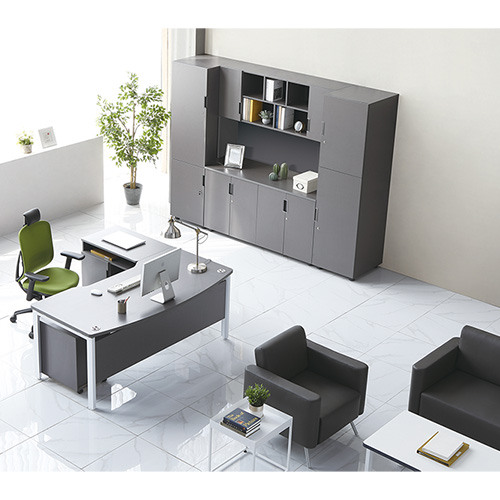 피디에프 P-DF 팀장용책상(목재가림판)