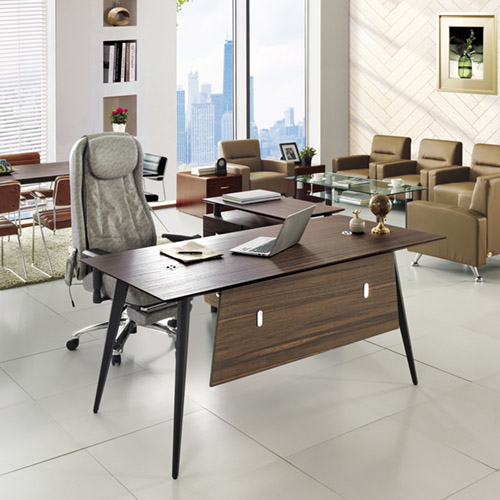 우드락 9000 중역용책상 (유리&가림판포함)