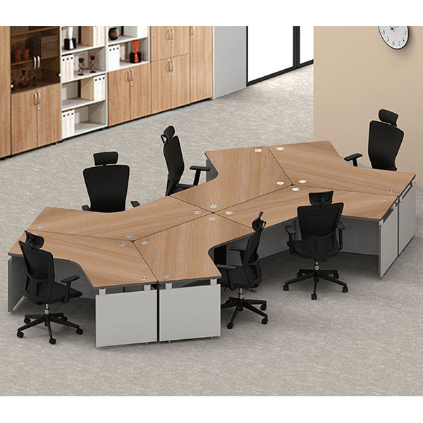 유퍼스 120도 책상 (하부목재)