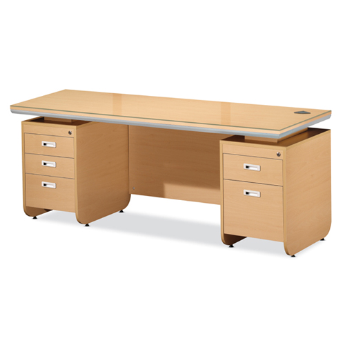 중역양수책상 (유리포함)