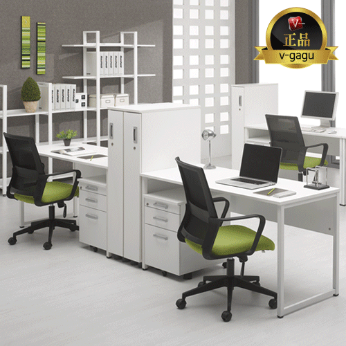 라인 일자형책상(멀티엣지상판)