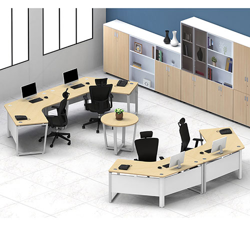 뉴메타 120도 책상 (상판18T/가림판포함)