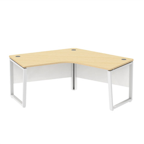 뉴메타 120도 책상 (상판18T/가림판포함)