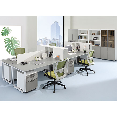 유라인 사무용책상(가림판포함)