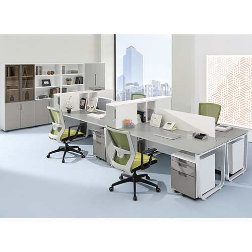 유라인 사무용책상(가림판포함)