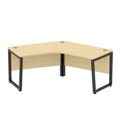 메타 120도 책상 (상판23T/가림판포함)