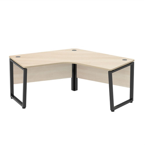 메타 120도 책상 (상판23T/가림판포함)