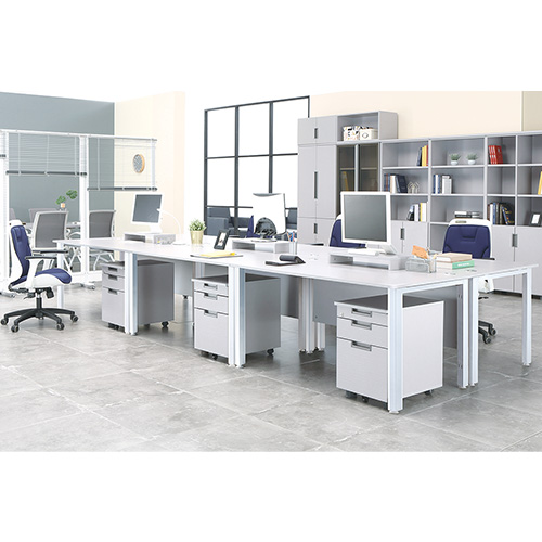 피디에프 P-DF 사무용책상 (수입/가림판포함)