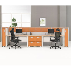 카멜레온 컬러 일자책상(가림판유)