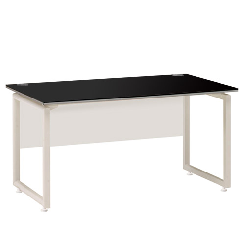 카멜레온 블랙오크 ㅁ자책상(가림판유)