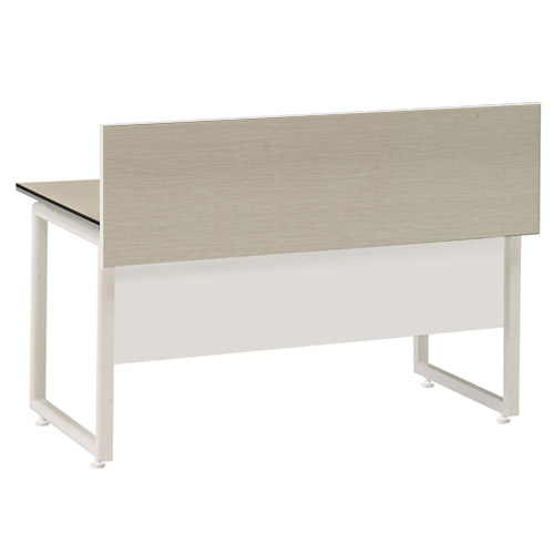 카멜레온 화이트에쉬 ㅁ자책상(가림판유)