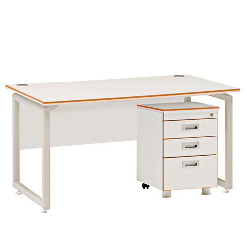 카멜레온 컬러 ㅁ자책상(가림판유)