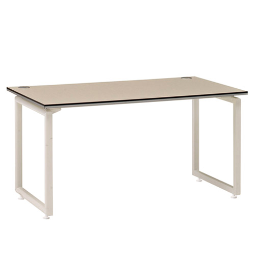 카멜레온 화이트에쉬 ㅁ자책상(가림판무)