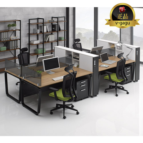 유로파S 사무용책상(하부가림판포함)~B타입/트라페조이드