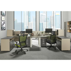 카멜레온2 일자 책상(A타입/ㅁ자다리)