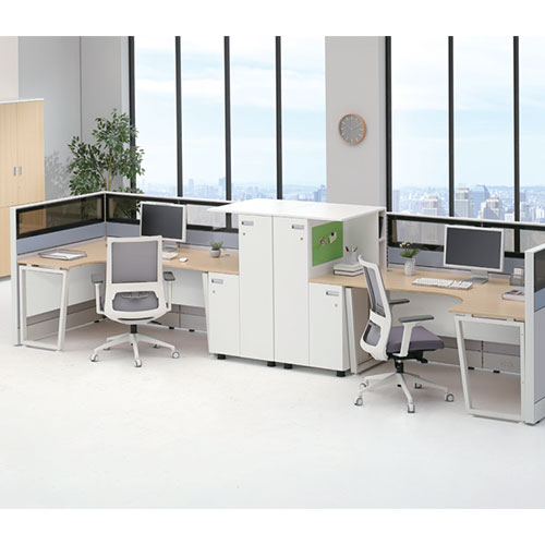 뉴메타 L형 책상 (상판18T)