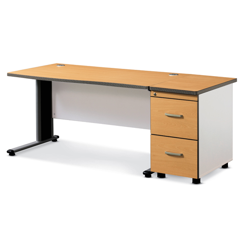 유퍼스 고급일자형책상