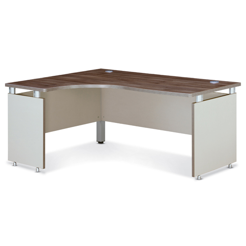 유퍼스 고급L형책상(하부목재)