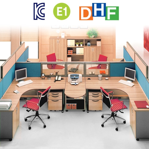 아카시아 뉴라인 L형 책상