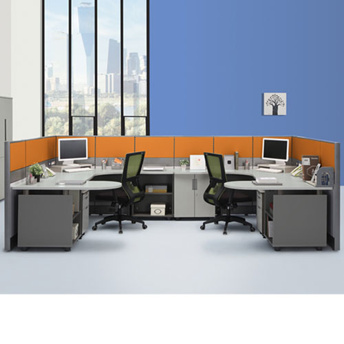 DR 사무용 L형 책상(국산)