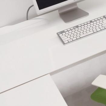 모노그램 네오2 조합형책상(D700/타공가림판/ㅁ자다리)