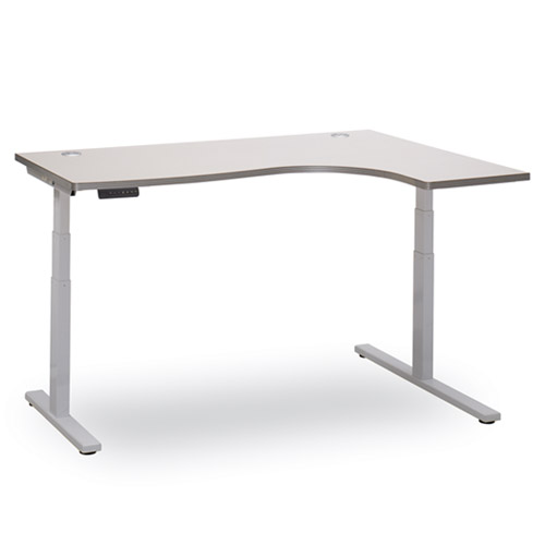 유퍼스 모션L형책상(높이조절)