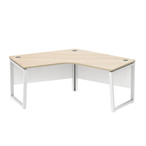 뉴메타 120도 책상 (상판18T/가림판포함)