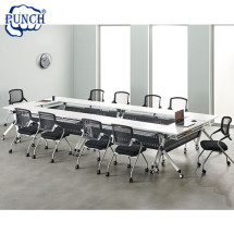 펀치 연결회의용테이블(23T 각상판/철재가림판포함)