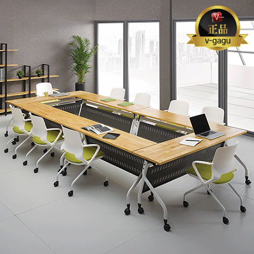 시그니처 원목 연수용테이블(24T고무나무집성목)