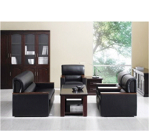 레아 사무용소파(레자)