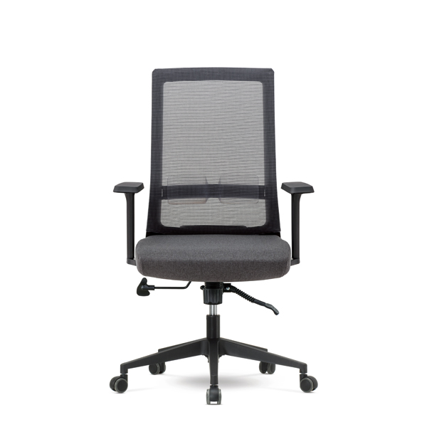 클립 요추 메쉬 사무용 의자 A타입(중/고정팔걸이)국산
