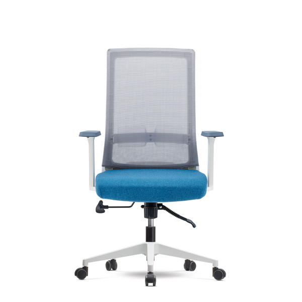 클립 요추 메쉬 사무용 의자 A타입(중/고정팔걸이)국산