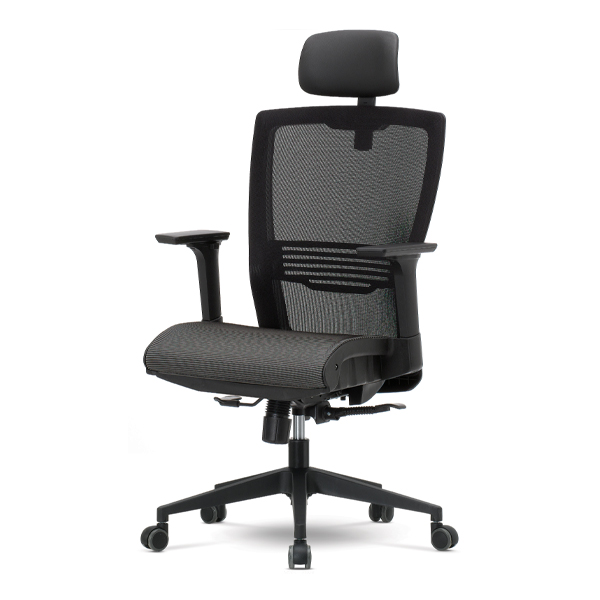 머스트 풀메쉬 블랙(대) 사무용의자/국산